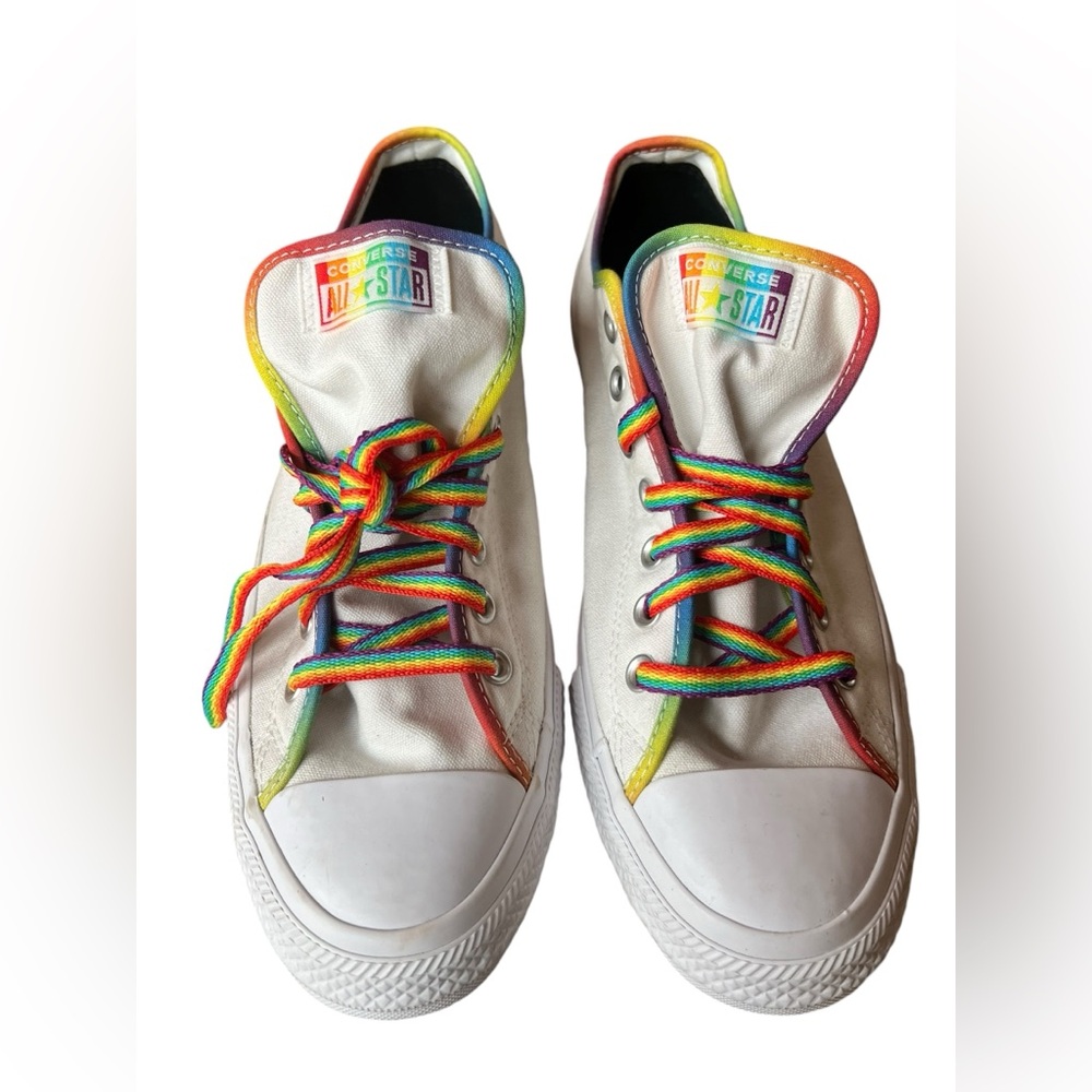Converse All Star Rainbow Sneakers Men’s 10.5 - Women’s 12.5.